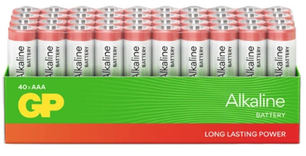 GPGP G-Tech LR03 AAA Boy Red Alkalin İnce Kalem Pil 40'lı Paket GP24ARETA21-2GST404891199234811