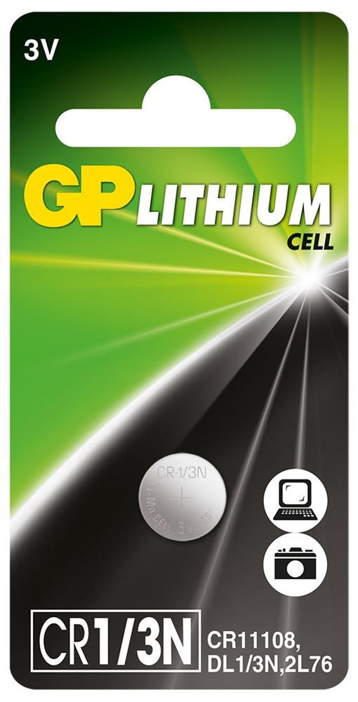 GPGP GPCR1-3N 3V CR11108-2L76-DL1-3N Lityum Cell Hafıza Düğme Pil Tekli Paket4891199028175