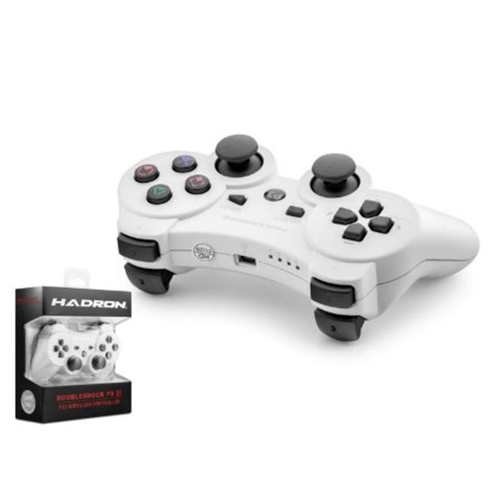 HADRONHADRON HD325B PS3 Uyumlu Kablosuz Bluetooth GamePad Oyun Kolu DoubleShock III - Beyaz8680469040612
