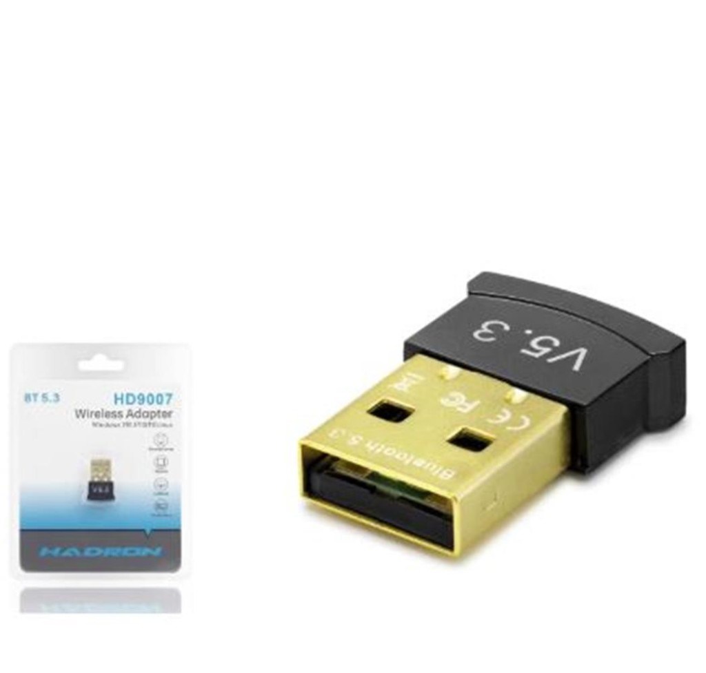 NODARHADRON HD9007 USB Bluetooth Adaptör 5.3 Siyah8680469047789