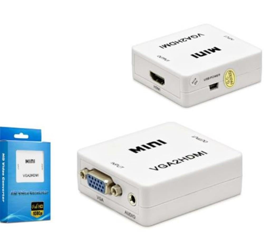 HADRONHADRON HDX1283 HD VIDEO CONVERTOR VGA (IN) TO HDMI (OUT) BEYAZ8680469030972