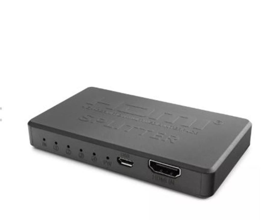 HADRONHadron Hdx1372 Hdmi Splitter 4Port 4K-20 With Usb Power Cable8680469043699