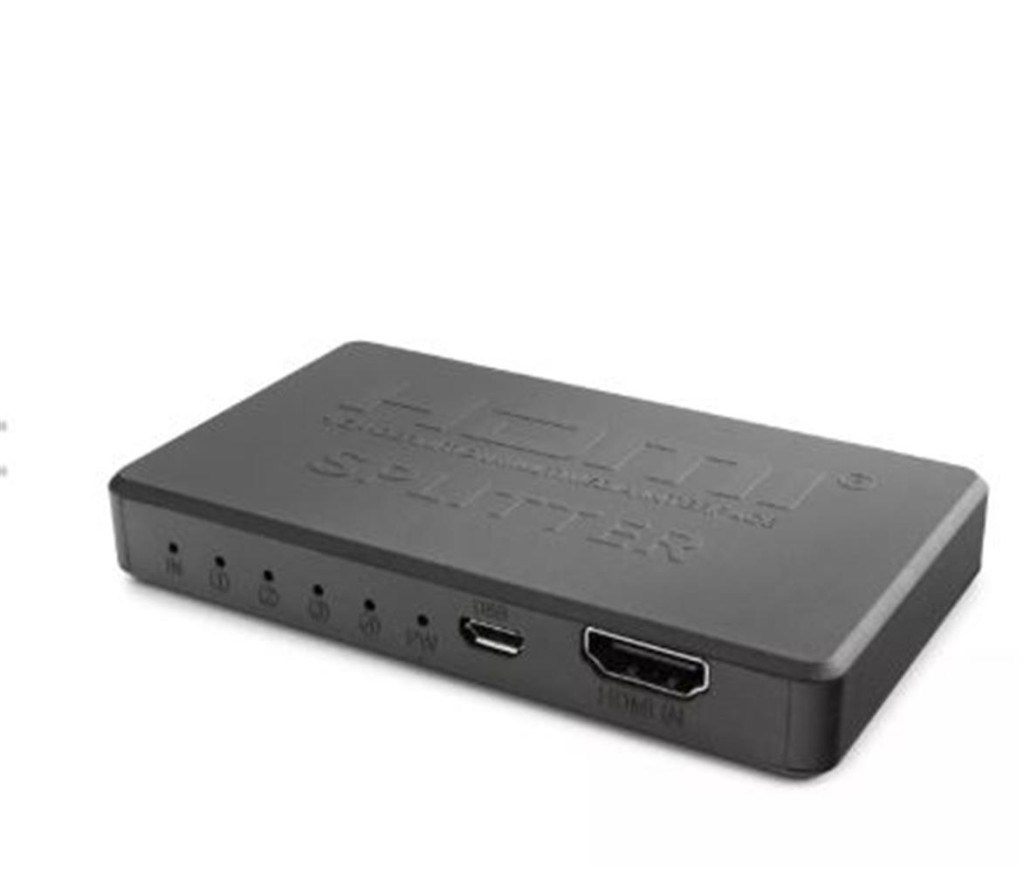 HADRONHadron Hdx1372 Hdmi Splitter 4Port 4K-20 With Usb Power Cable8680469043699