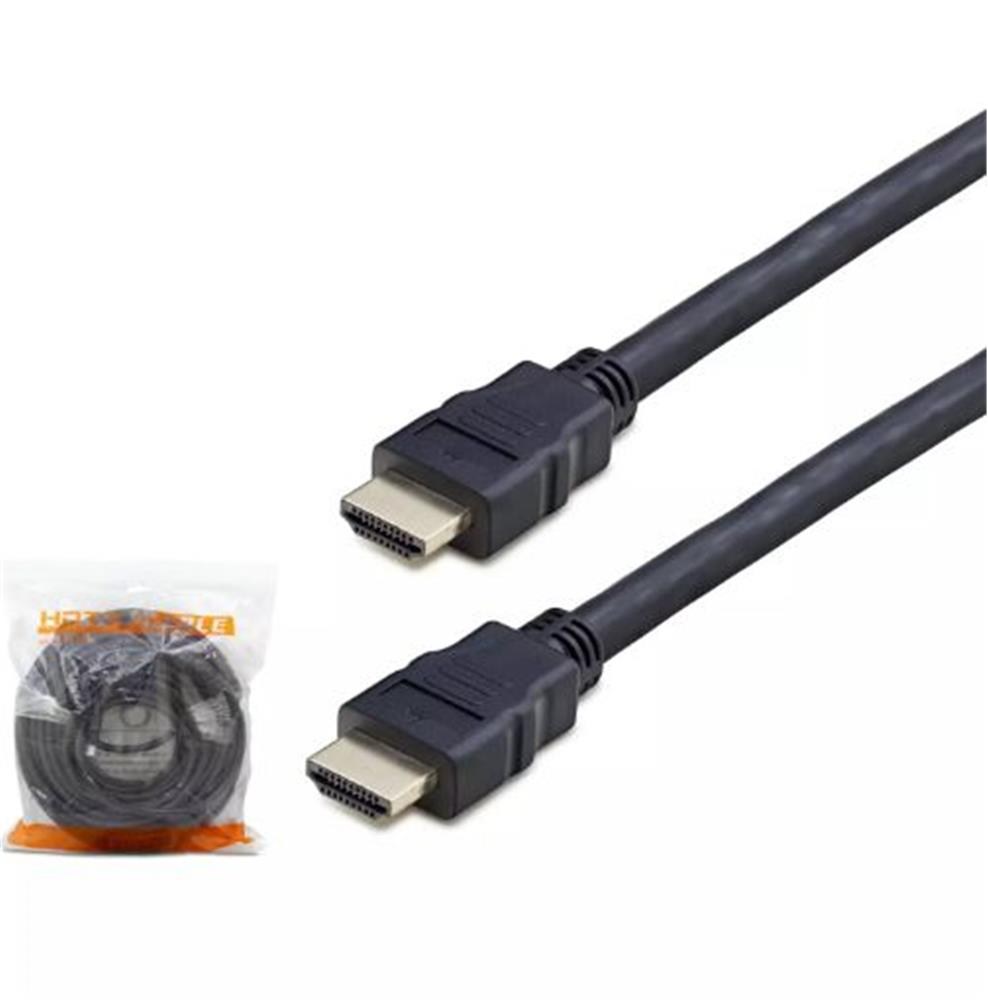 HCSHADRON HDX2021 HDMI (M) TO HDMI (M) KABLO PVC 20M SİYAH8680469030705