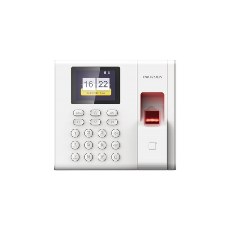 HIKVISIONHikvision DS-K1A8503MF-B Parmak İzi ve Mifare Kart Okuyucu Bağımsız Terminal(LCD,Keypad Batarya)6941264011705