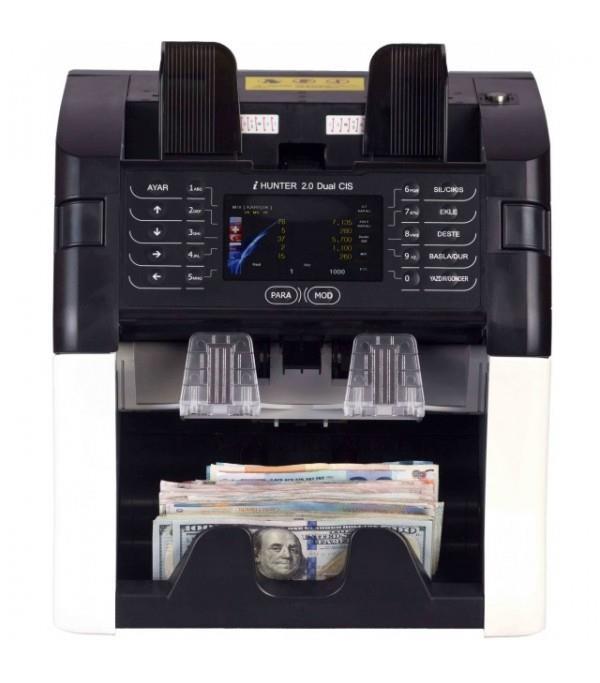 HitachiHitachi I-Hunter 2.0 Dual CIS Fitneslı 18 Ülke Kombinasyonlu Para Sayma Makinesi2.0DualCIS