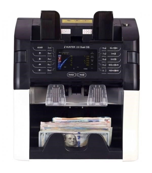HitachiHitachi I-Hunter 2.0 Dual CIS Fitneslı 18 Ülke Kombinasyonlu Para Sayma Makinesi2.0DualCIS