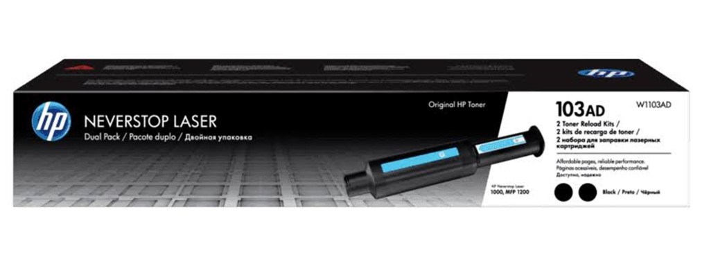 HPHP 103AD Black Siyah 2.500 Sayfa X 2 Çiftli Neverstop Toner W1103AD193015553286