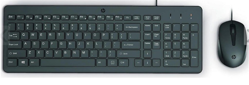 HPHP 150 Wired 240J7AA 1600Dpı Kablolu Klavye Mouse Seti196786788048