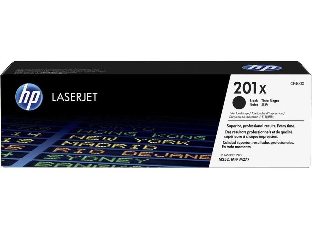 HPHP 201X Black Siyah Yüksek Kapasite 2.800 Sayfa Toner CF400X888793237984