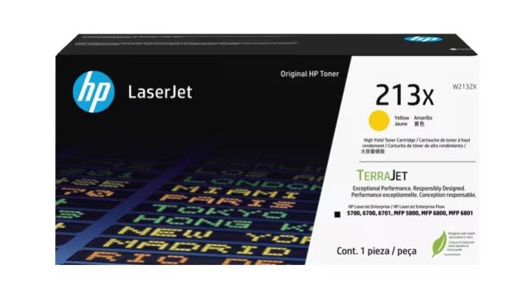 HPHp 213X Yellow Sarı 6.000 Sayfa Toner W2132X195122822644
