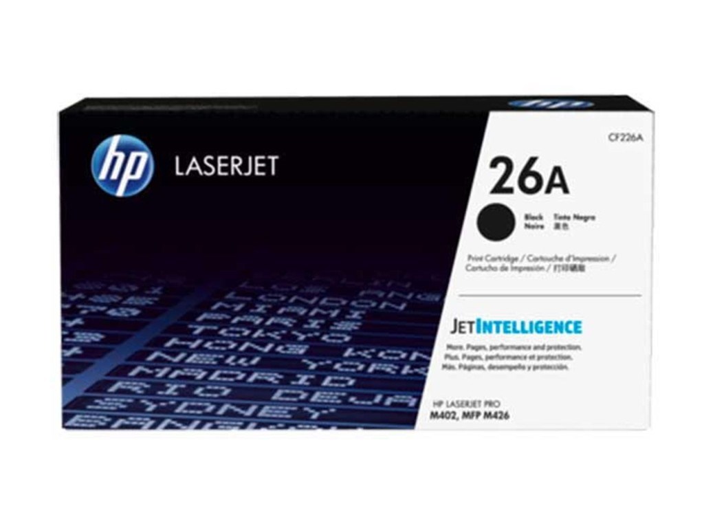 HPHP 26A Black Siyah 3.100 Sayfa Toner CF226A889296154761