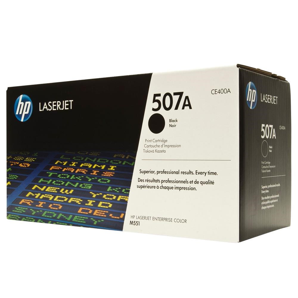 HPHP 507A Black Siyah 5.500 Sayfa Toner CE400A884962554555