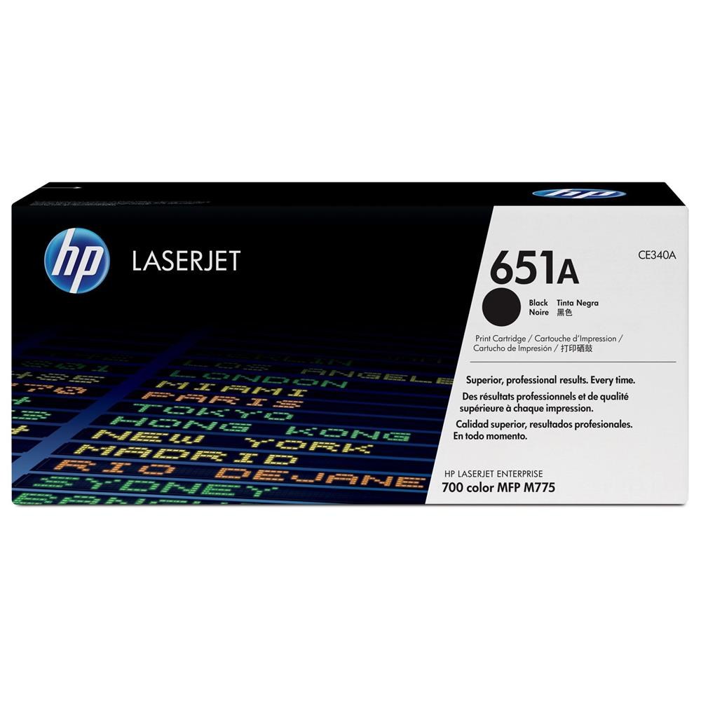 HPHP 651A Black Siyah  13.000 Sayfa Toner CE340A886111121328