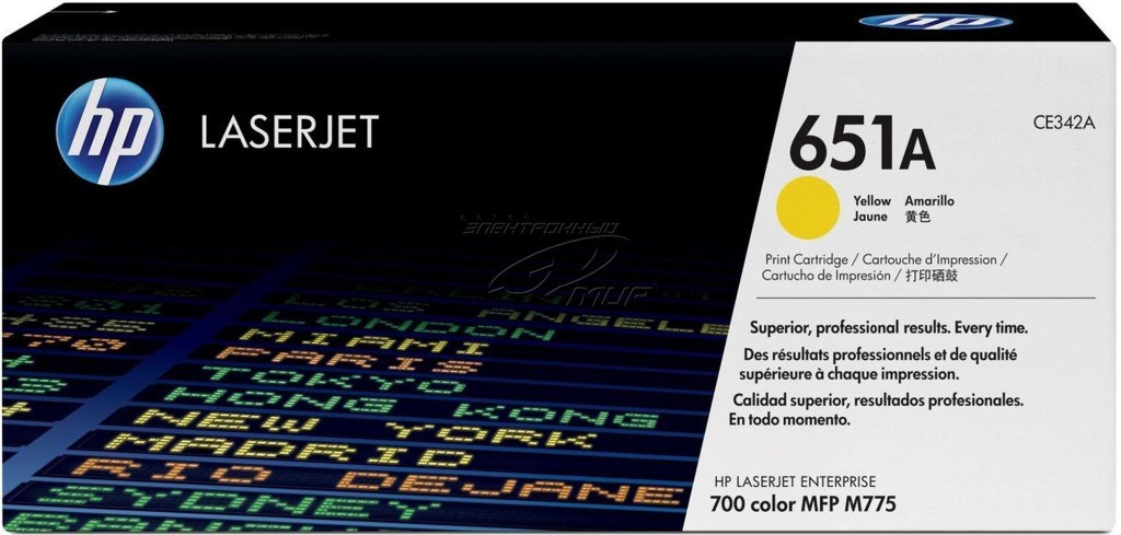 HPHP 651A Yellow Sarı 16.000 Sayfa Toner CE342A886111121342