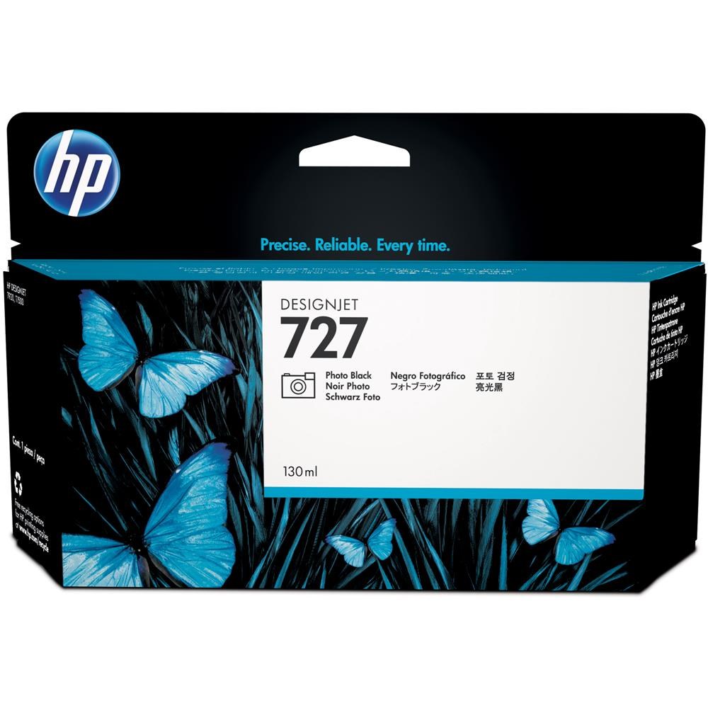 HPHP 727 Photo Black Foto Siyah 130ML Plotter Kartuşu B3P23A887111963789