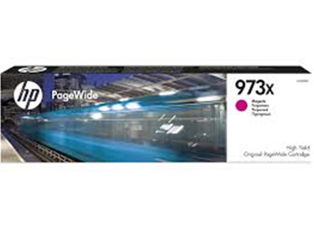 HPHP 973X Magenta Kırmızı Yüksek Kapasite Pagewide Kartuş F6T82AE889296544678