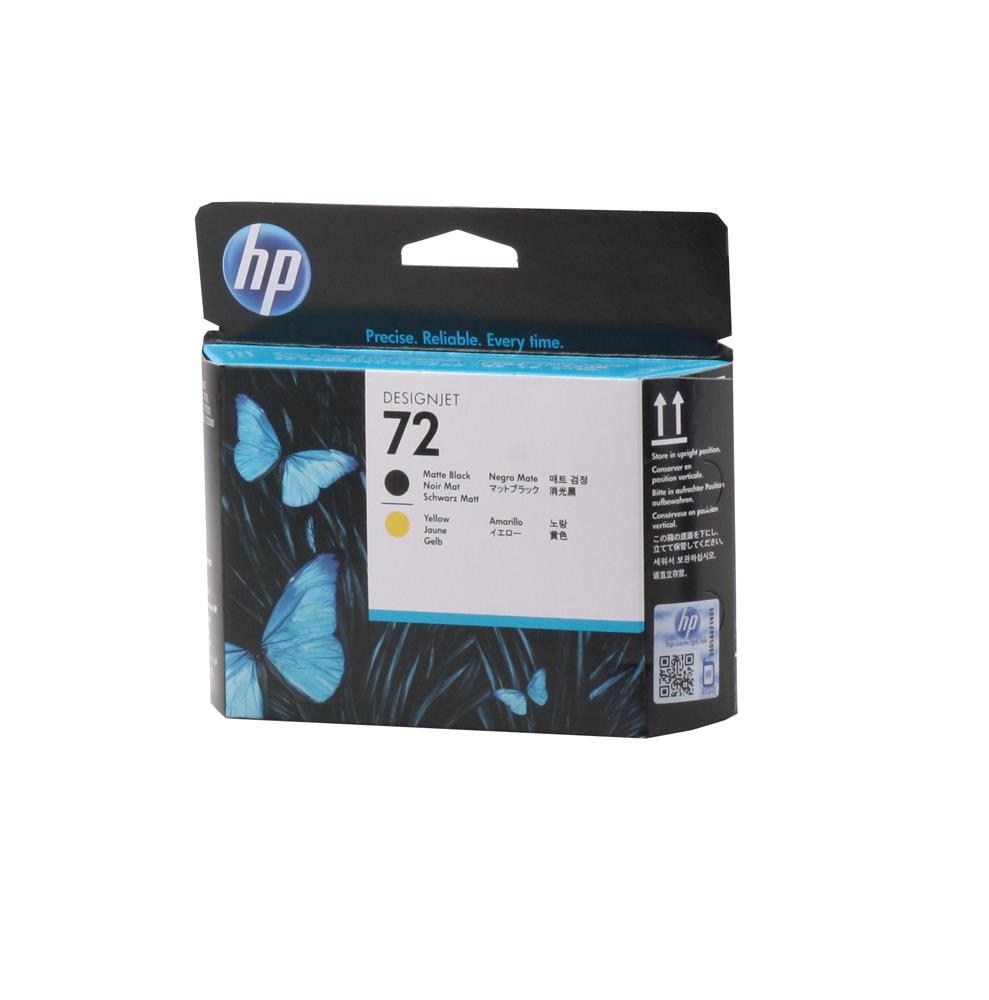 HPHP  C9384A 72 Matte Black-Yellow Mat Siyah-Sarı Baskı Kafası C9384A808736779623