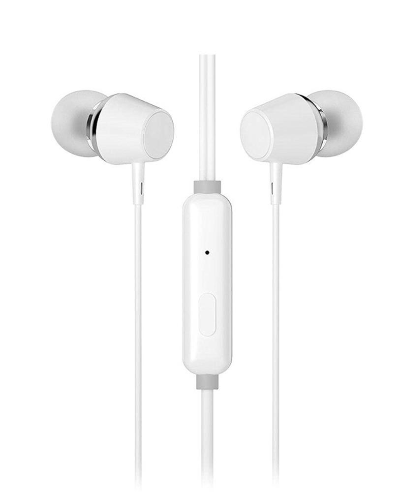 HPHp DHE-7000-WT Kablolu Kulakiçi 3.5mm Jack Mikrofonlu Beyaz Kulaklık6972431710657