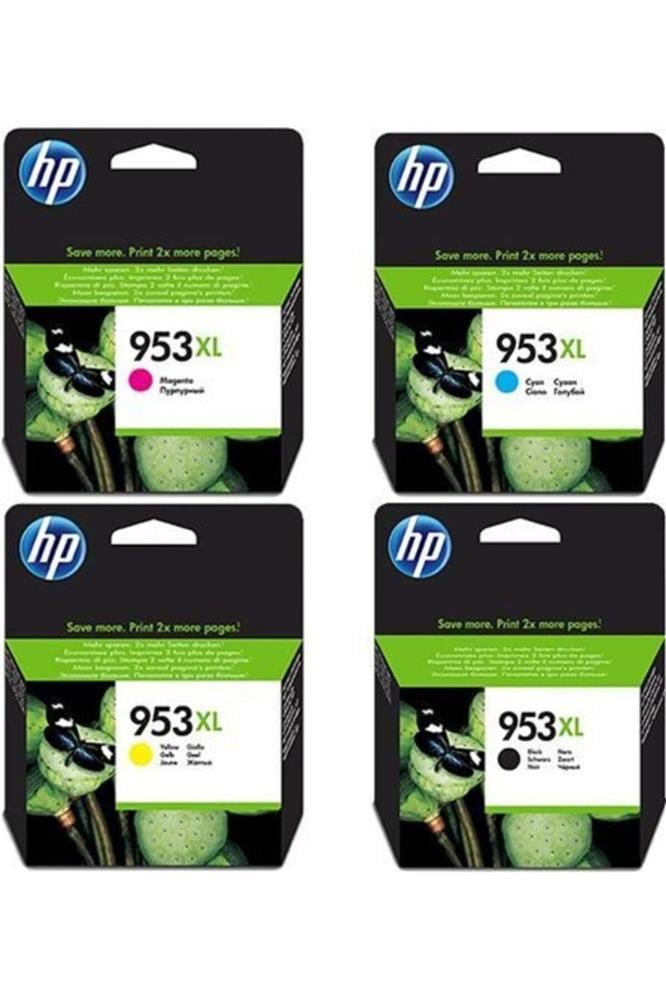 HPHP L0S70AE + F6U16AE + F6U17AE + F6U18AE 953XL Kartuş Seti953set