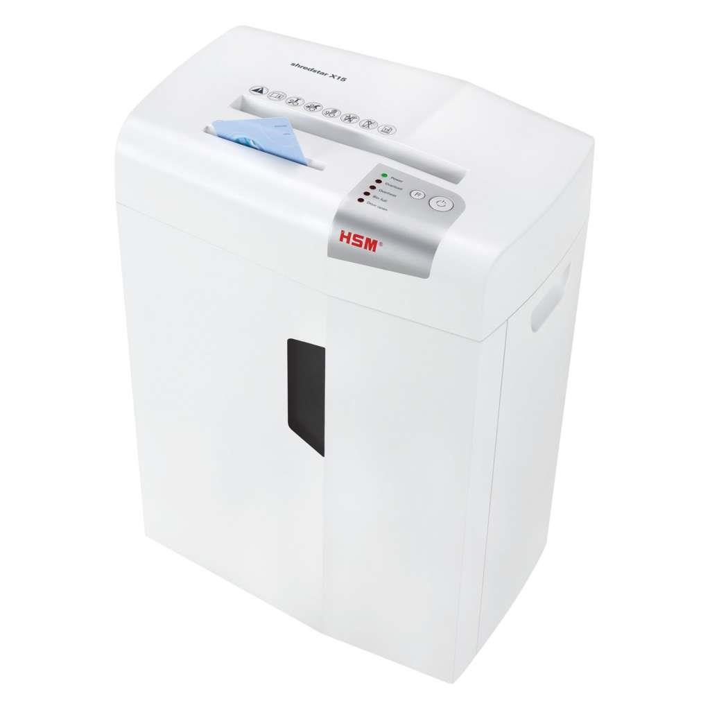 HSMHsm Shredstar X15 Evrak Imha Makinesi / Kağıt Kırpma Makinesi - CD Imha Makinesi - Çapraz/konfeti Kesim 4X37MM - 26LTME-Shredstar X15