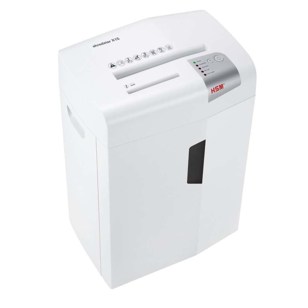 HSMHsm Shredstar X15 Evrak Imha Makinesi / Kağıt Kırpma Makinesi - CD Imha Makinesi - Çapraz/konfeti Kesim 4X37MM - 26LTME-Shredstar X15