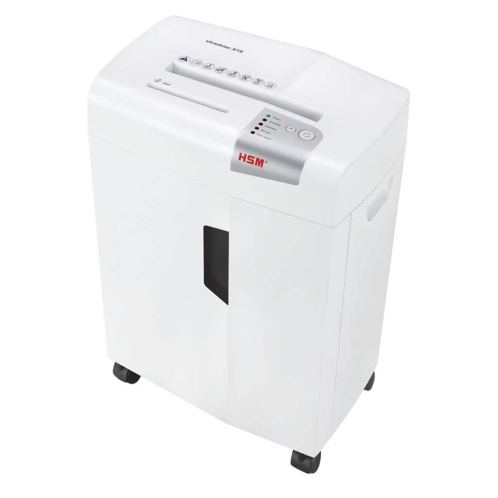 HSMHsm Shredstar X15 Evrak Imha Makinesi / Kağıt Kırpma Makinesi - CD Imha Makinesi - Çapraz/konfeti Kesim 4X37MM - 26LTME-Shredstar X15