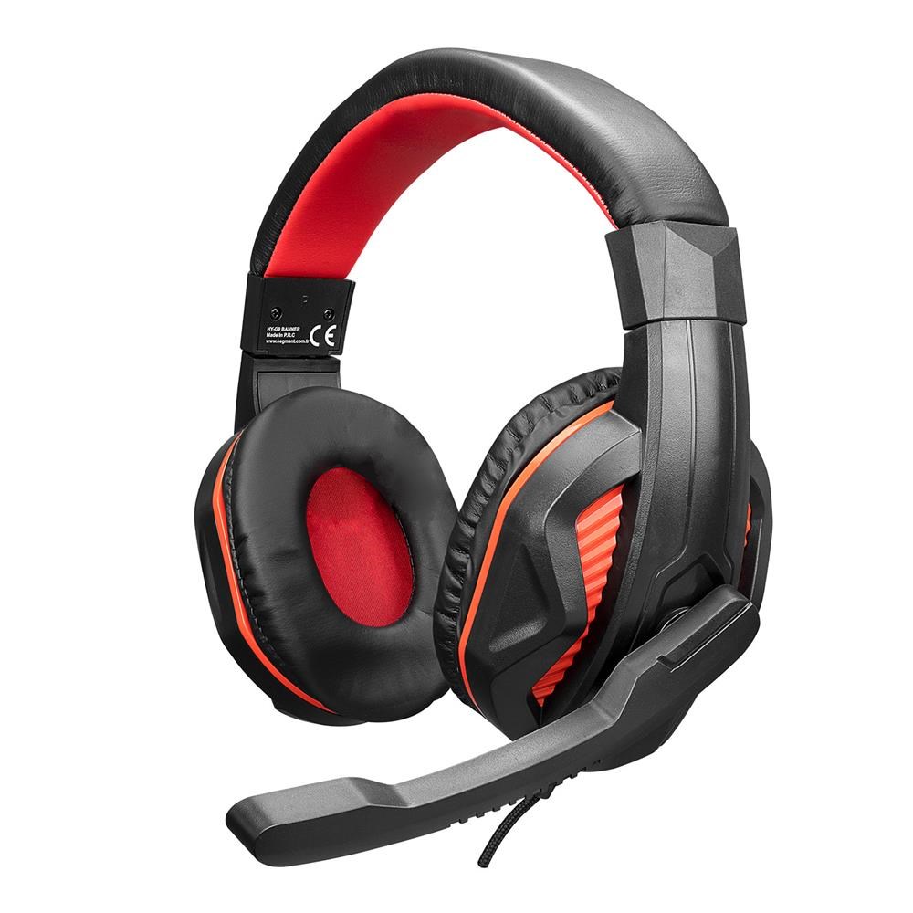 HYTECHHytech HY-G9 BANNER Siyah-kırmızı Gaming Oyuncu Mikrofonlu Kulaklık8680096104596