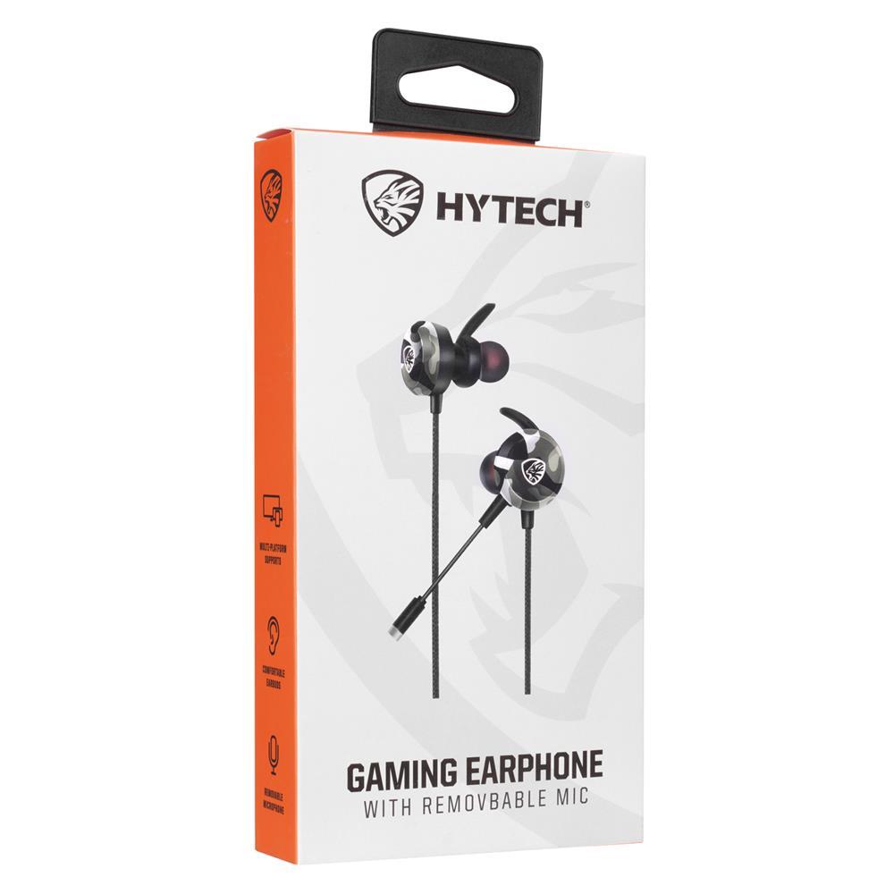 HYTECHHytech HY-GK4 3,5 Oyuncu Esnek Mikrofonlu Kamuflaj Kulakiçi Kulaklık8680096107122