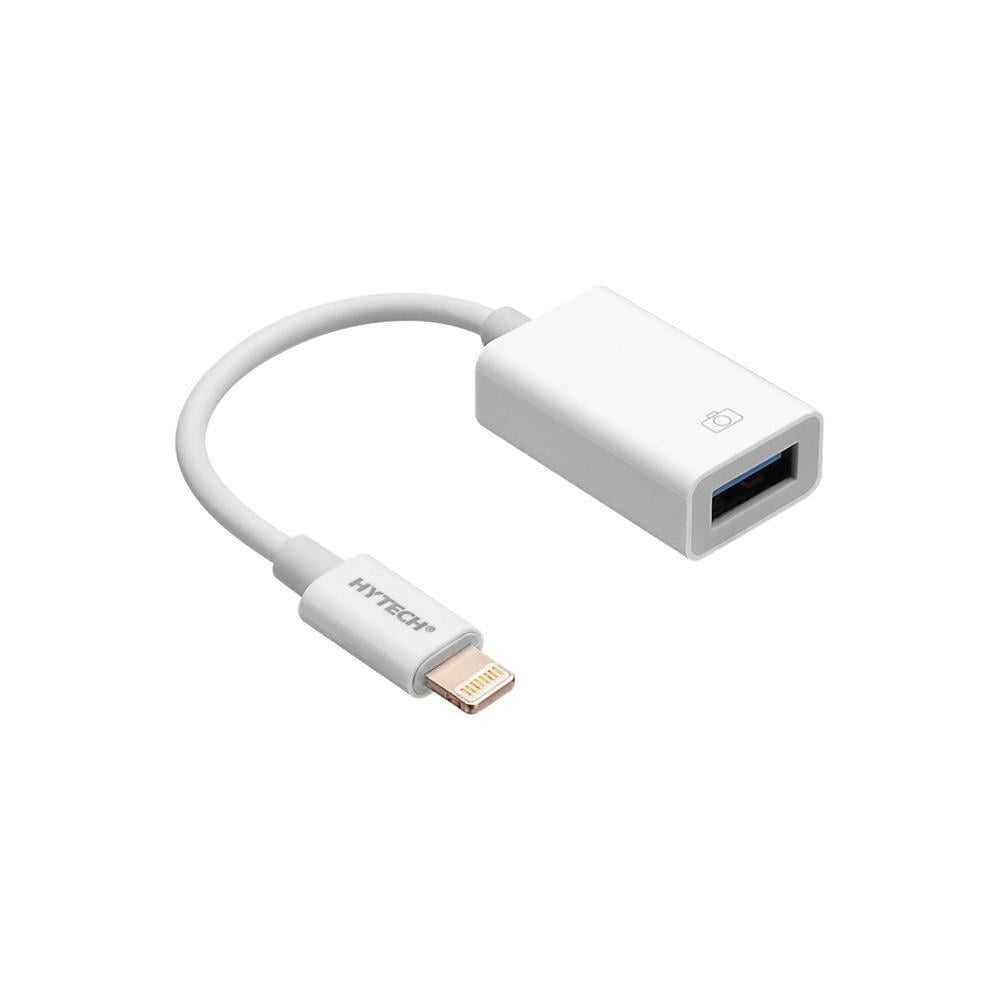 HYTECHHytech HY-XO48 Beyaz USB F to Lightning 10cm kablolu OTG Çevirici8680096115479