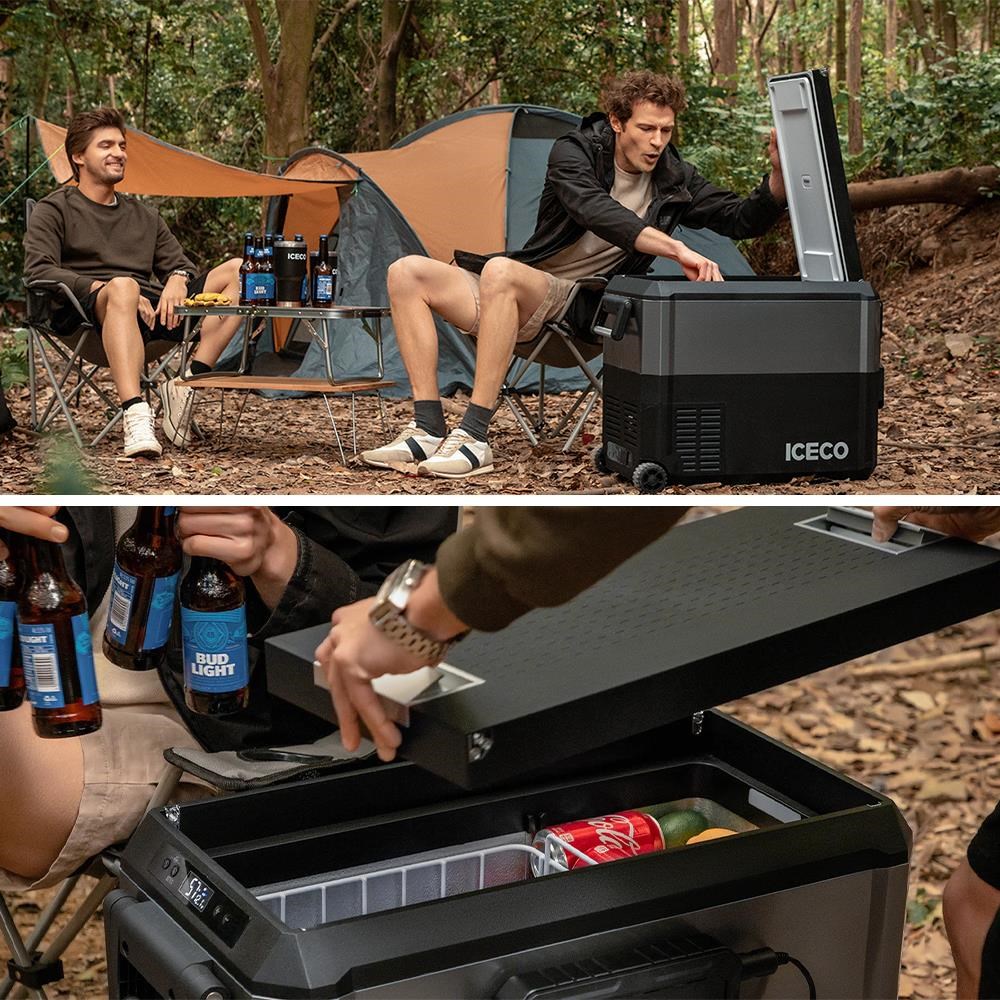 ICECOICECO JP50PRO 12/24Volt 47 Litre Tekerlekli Outdoor Kompresörlü Oto Buzdolabı/DondurucuJP50Pro