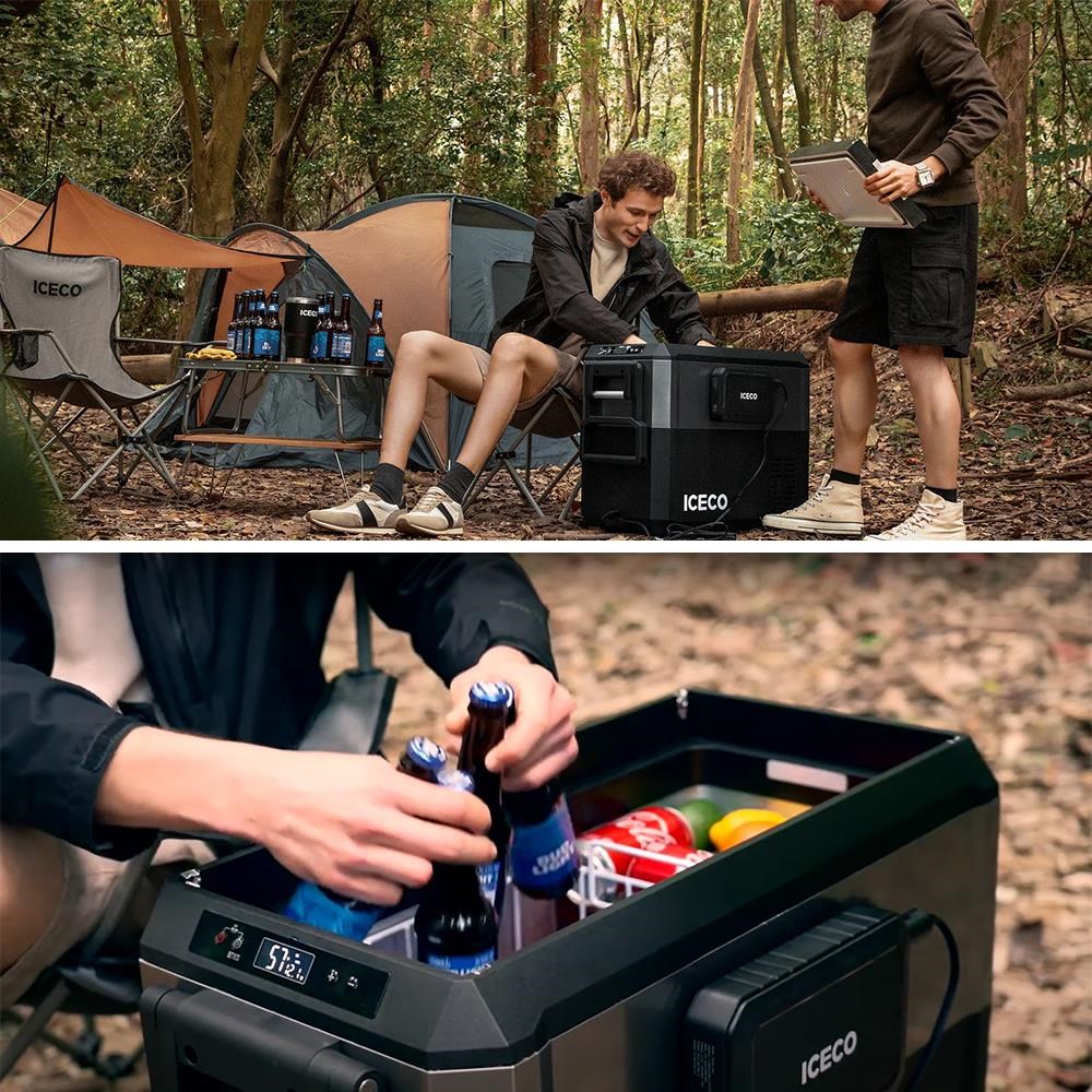ICECOICECO JP50PRO 12/24Volt 47 Litre Tekerlekli Outdoor Kompresörlü Oto Buzdolabı/DondurucuJP50Pro
