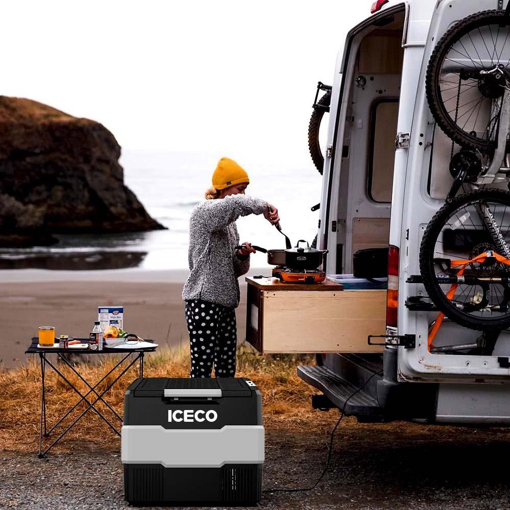 ICECOICECO YCD60S 12/24Volt 56 Litre Outdoor Kompresörlü Oto BuzdolabıYCD60S
