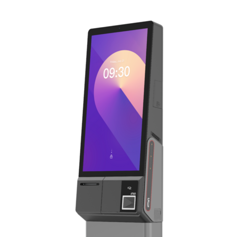 IMINImın Heron 1 Android 15 8 Çekirdekli 2.0 GHz 23.8″ WiFi 6 BT NFC 80 MM Yazıcı Tek Kamera Standart Tarayıcı GMS Siyah 4GB+64GBHERON 1