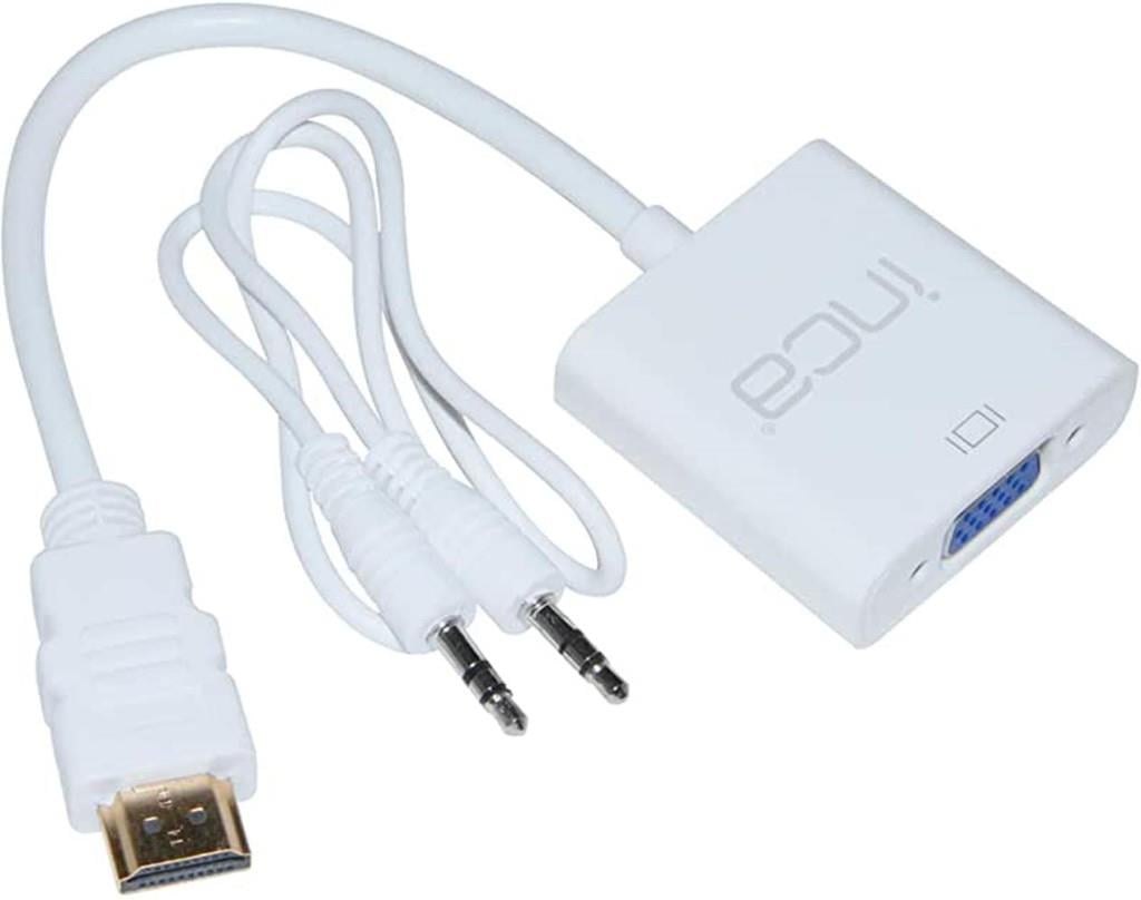 INCAINCA IHTV-7TB 20cm HDMI-VGA (D) Görüntü Adaptörü Beyaz Sesli8681949010347