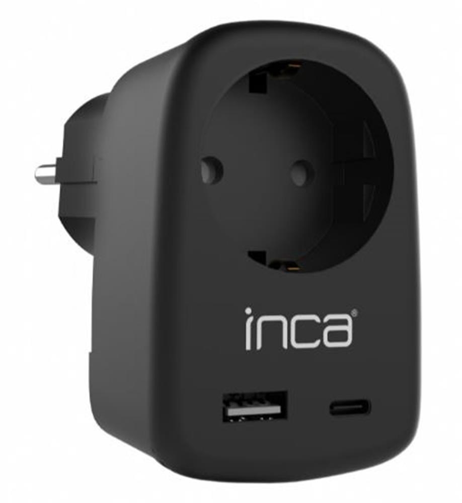 INCAINCA IPW-42SY TYPE-C+ USB-A Giriş Soketli Duvar Prizi8681949015007