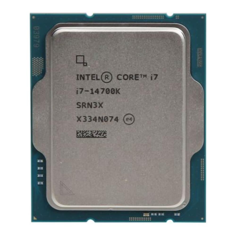 INTELIntel Core i7 14700K TRAY 3.4GHz 33MB Önbellek 20 Çekirdek 1700 10nm Kutusuz İşlemci5032037278508