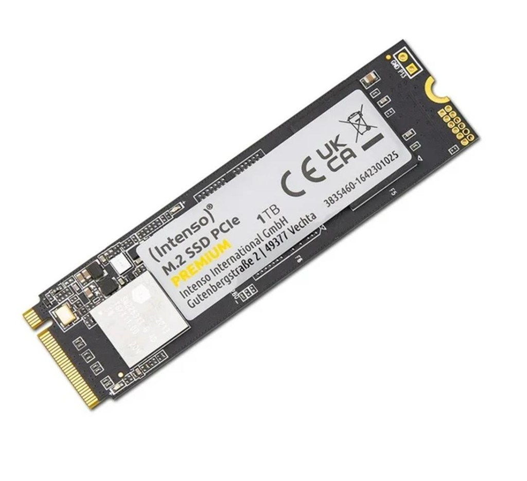 INTENSOIntenso 1TB MI500 Gen.4x4 NVMe 1.4 SSD 5300MB-4500MB-s Ssd Disk4034303033966