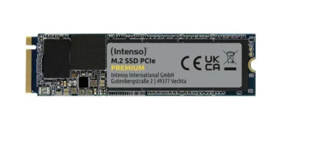 INTENSOIntenso 250GB Premium Gen.3x4 NVMe 1.3 2100MB-1100MB-s Ssd Disk4034303031146