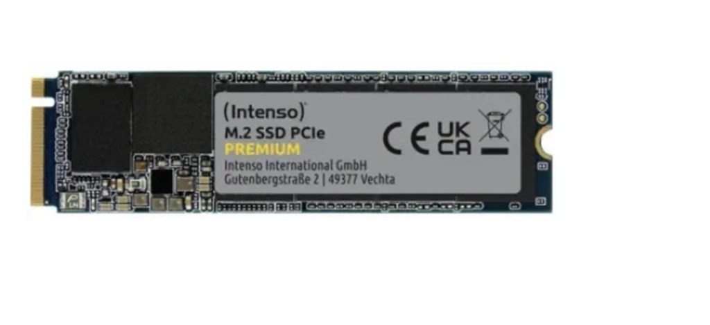 INTENSOIntenso 500GB Premium Gen.3x4 NVMe 1.3 SSD 2100MB-1700MB-s Ssd Harddisk4034303031177