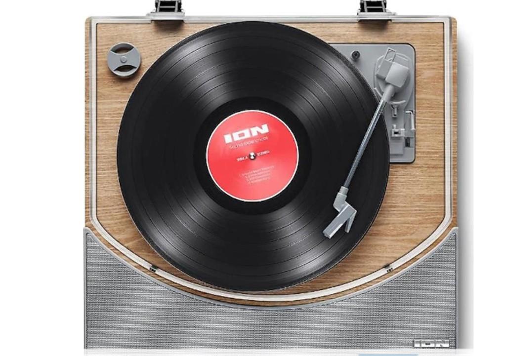 IONION Premier LP Bluetooth Hoparlörlü Ahşap Pikap842655100243