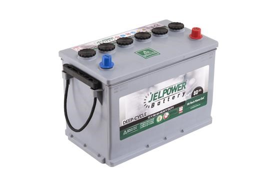JELPOWERJelpower 12 V 80 Ah Heavy Duty AküJP12V80