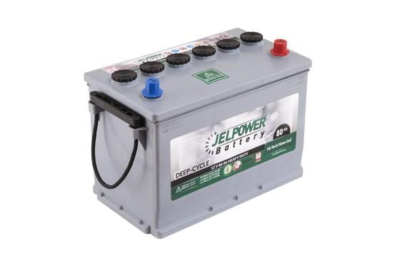 JELPOWERJelpower 12 V 80 Ah Heavy Duty AküJP12V80