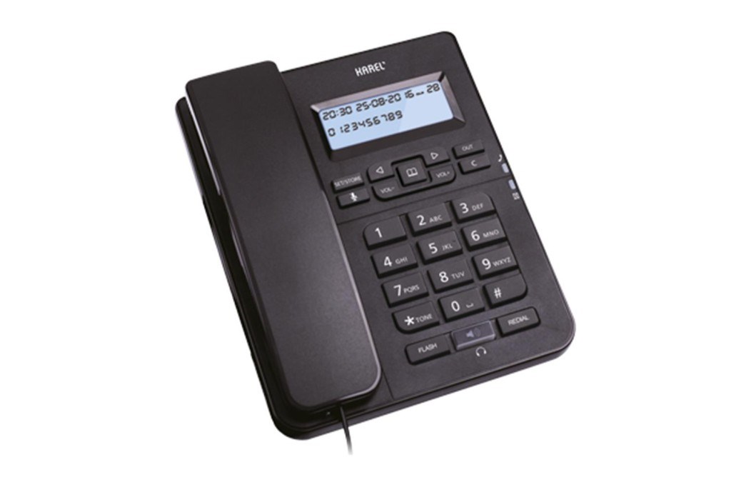 KARELKarel TM145 Siyah Kulaklıklı Ekranlı Masa Üstü Telefon8697426401461
