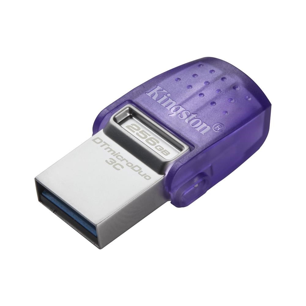 KINGSTONKingston DTDUO3CG3-256GB DataTraveler microDuo 3C 200MB-s dual USB-A + USB-C Flash Bellek740617328110