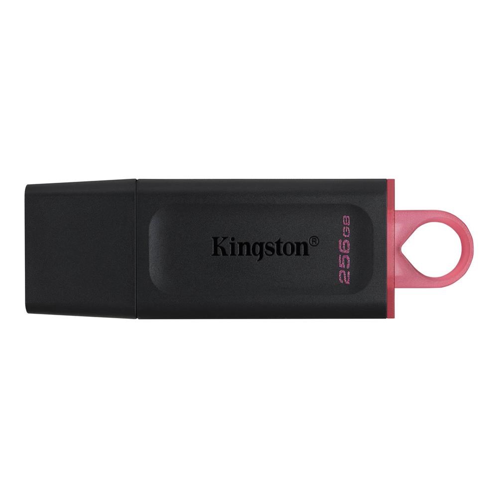 KINGSTONKingston DTX-256GB 256GB USB3.2 Gen 1 DataTraveler Exodia (Black + Pink)Flash Bellek740617310023