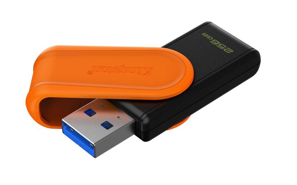 KINGSTONKingston DTXS-256GB 256GB Portable USB 3.2 Gen1 DataTraveler ExodiaS (Black-Orange) Flash Bellek740617348736