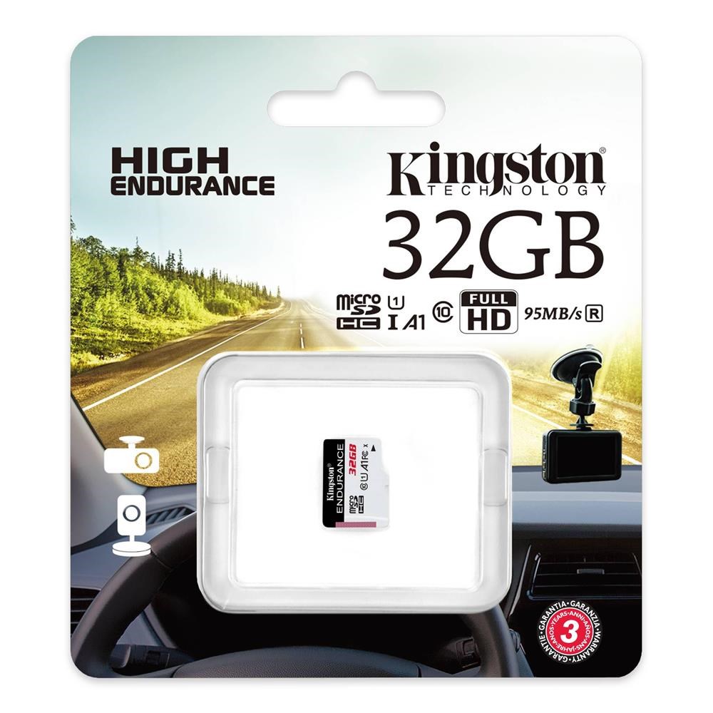 KINGSTONKingston SDCE-32GB 32GB microSDHC Endurance 95R-30W C10 A1 UHS-I Card Only Hafıza Kartı740617290035