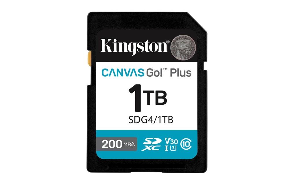 KINGSTONKingston SDG4-1TB 1TB SDXC Canvas Go Plus Gen4 200MB-s C10 UHS-I U3 V30 Hafıza Kartı740617347791