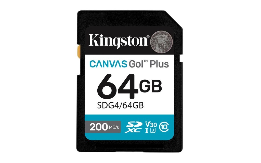 KINGSTONKingston SDG4-64GB 64GB SDXC Canvas Go Plus Gen4 200MB-s C10 UHS-I U3 V30 Hafıza Kartı132